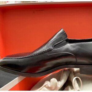 Santoni Men's Blaze Black Shoes - Unworn